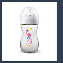 Load image into Gallery viewer, AVENT NATURAL BOTTLE 260ML FLAMINGO
