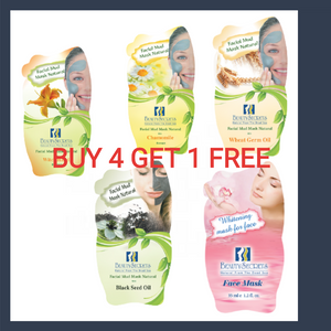 OFFER  BUY 4 BEAUTY SECRET NATURAL FACIAL MUD MASK 35GM GET 1 FREE