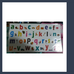 Magnetic alphabet sticker