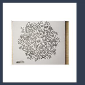 MANDALA COLORING BOOK FOR ADULT