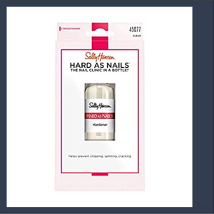 SALLY HANSEN HARD AS NAILS NAIL HARDENER 45077 CLEAR,