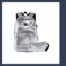 Load image into Gallery viewer, MEISOHUA FASHION SHINY LIGHTWEIGHT SCHOOL BACKPACK SETS
