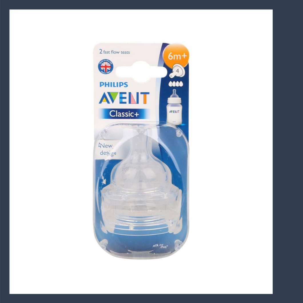 AVENT CLASSIC TEAT 4 HOLES