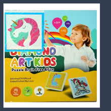 Load image into Gallery viewer, GENIOWORLD DIAMOND ART KIDS WHITE UNICORN
