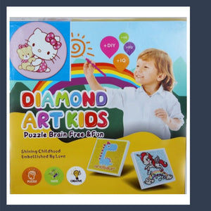 GENIOWORLD DIAMOND ART KIDS WHITE UNICORN