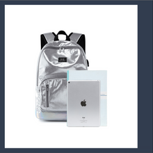 Load image into Gallery viewer, MEISOHUA FASHION SHINY LIGHTWEIGHT SCHOOL BACKPACK SETS 2PCS ( BACKPACK + PENCIL CASE)
