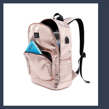 Load image into Gallery viewer, MEISOHUA FASHION SHINY LIGHTWEIGHT SCHOOL BACKPACK SETS
