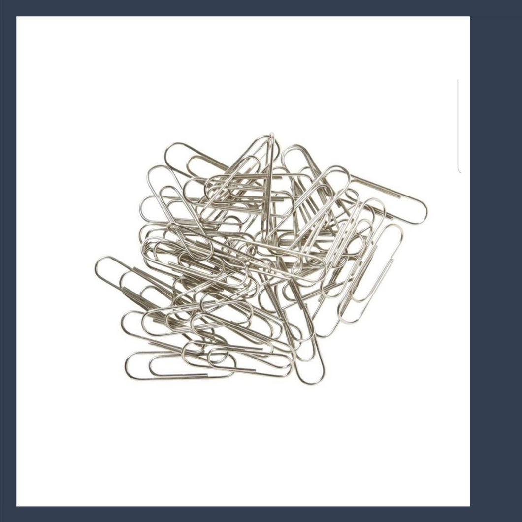 Paper Clips Silver