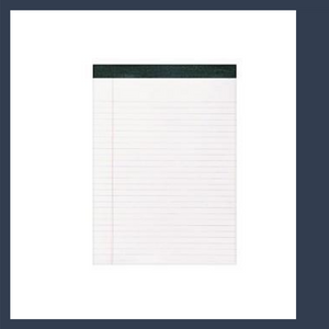 Notepad white