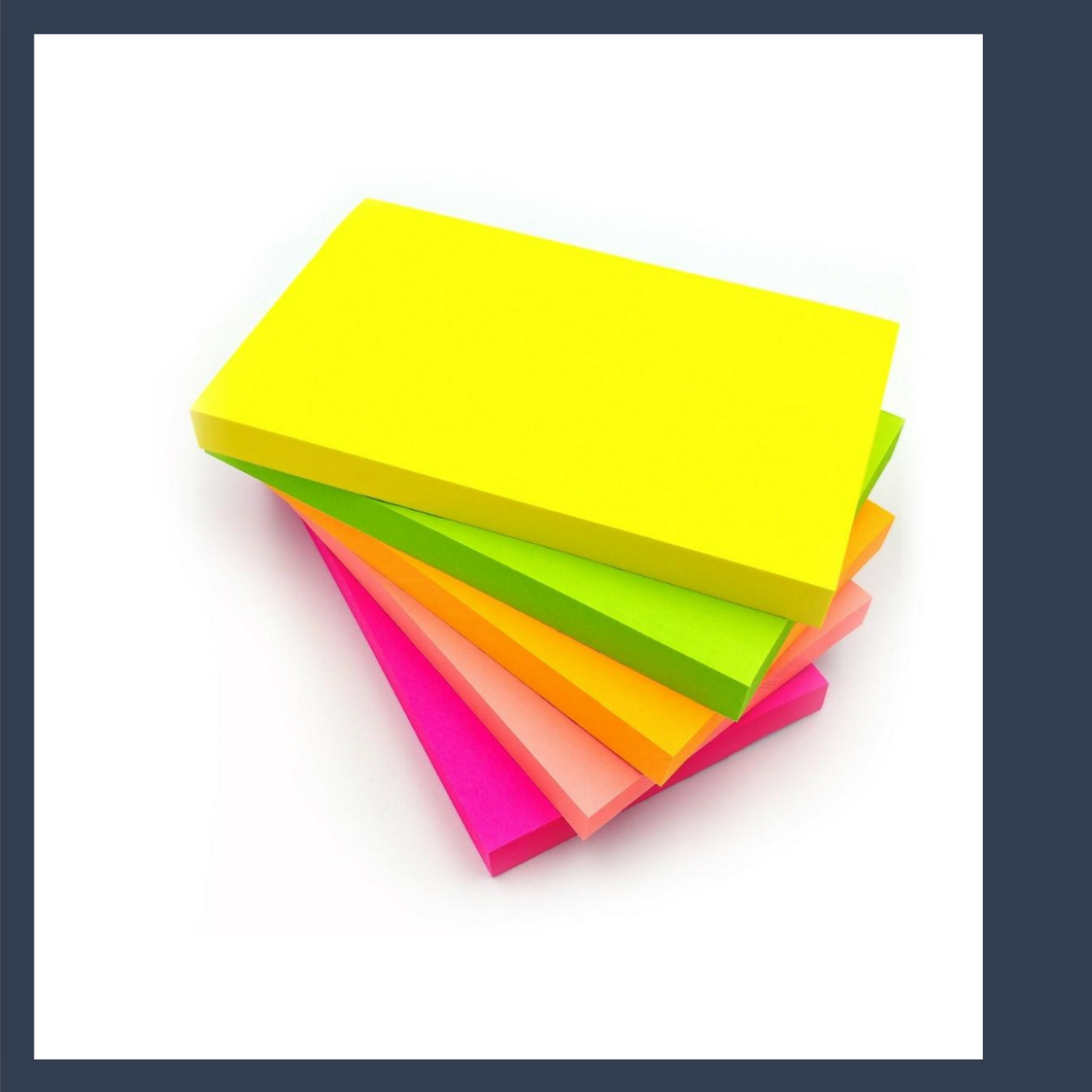 Sticky note 1.27cm×7.6cm (100)