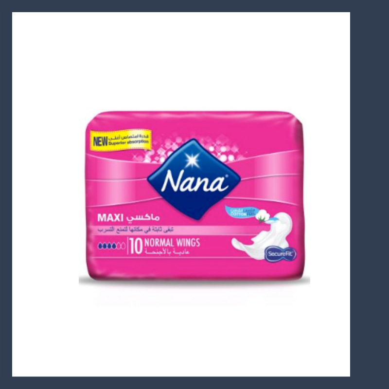 Nana Maxi Normal Wings 10 pads