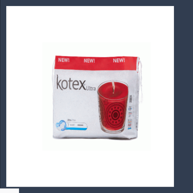 Kotex Ultra Thin Night 7 pads