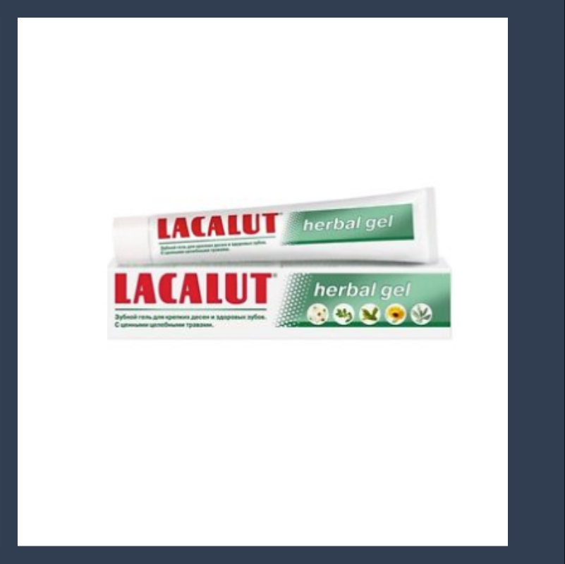 Lacalut Toothpaste Herbal Gel 75ml