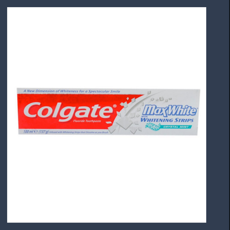 Colgate Toothpaste Max White (100ml)