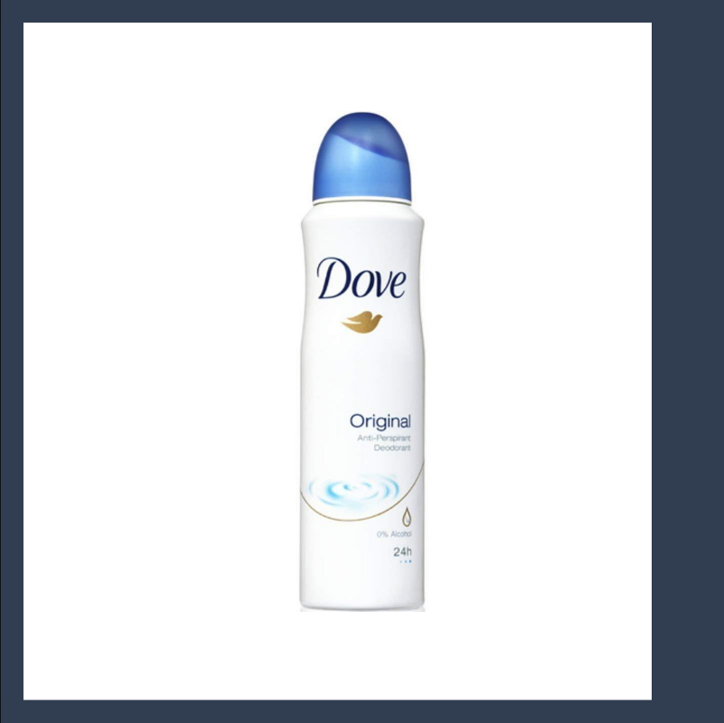 Dove Deodorant 150 ml / Original