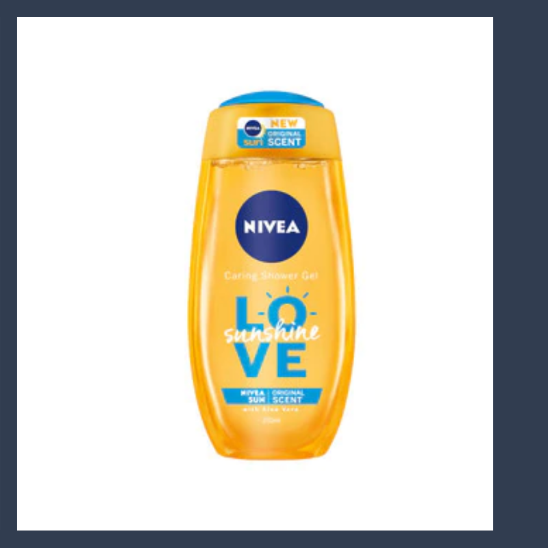 Nivea Shower Gel Sun Shine 250 ml