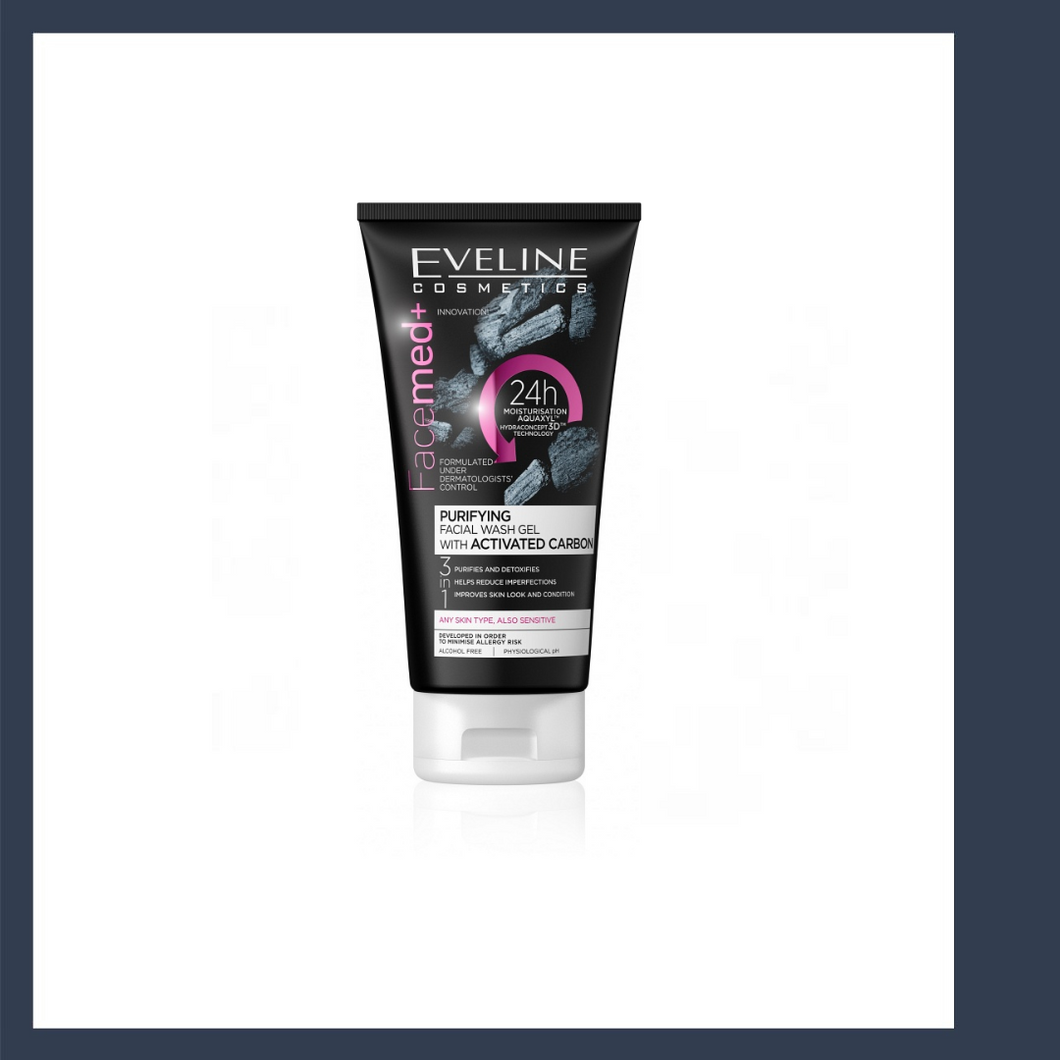 EVELINE FACIAL WASH GEL CARBON